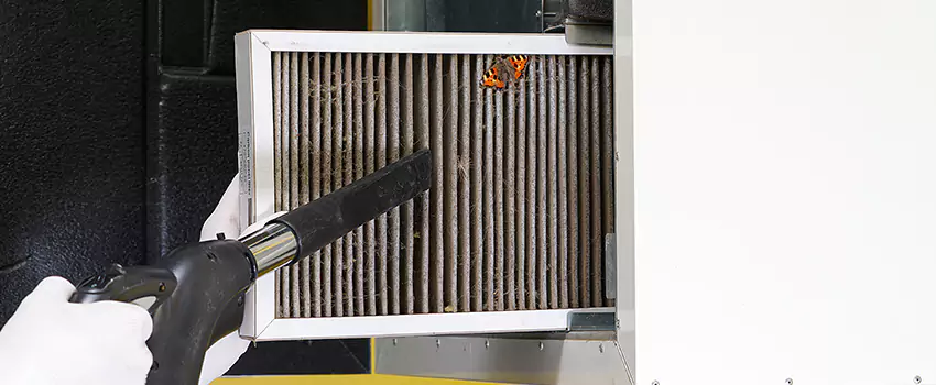 Clogged Air Duct Cleaning Process in Menlo Park, CA