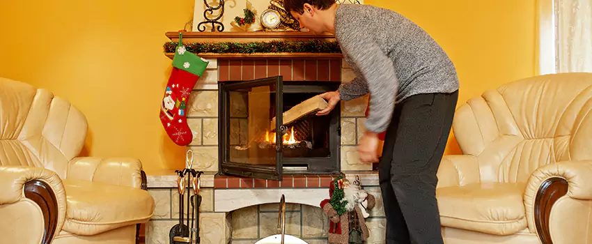 Gas to Wood-Burning Fireplace Conversion Services in Menlo Park, California