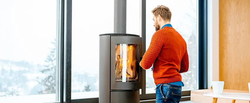 Pellet Stove Chimney Pipe Installation in Menlo Park, CA