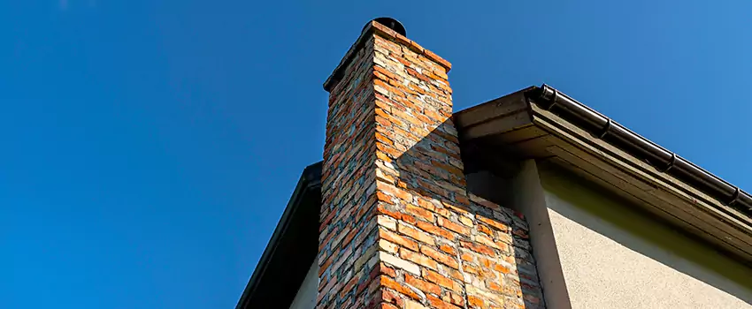 Masonry Chimney Flashing Repair in Menlo Park, California