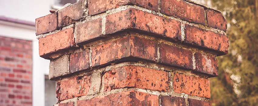 Cracked Chimney Bricks Repair Cost in Menlo Park, California