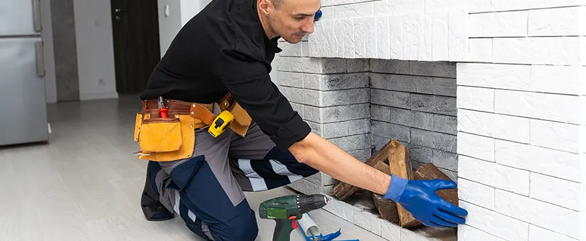Fireplace Damaged Damper Frame Repair Services in Menlo Park, California