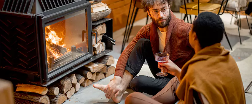 Fireplace Leaky Roof Repair in Menlo Park, California
