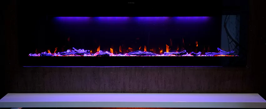 Dynamic Flame Color Fireplace Installation in Menlo Park, CA